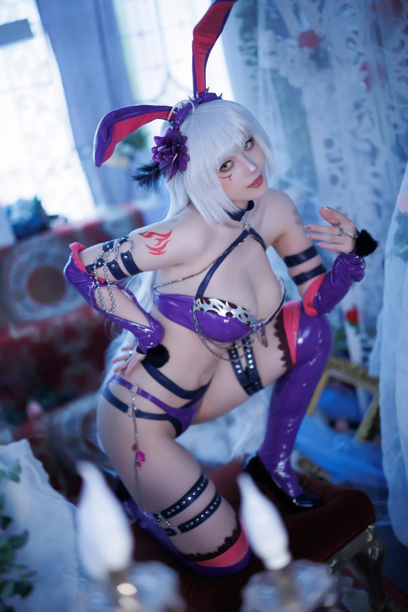 Cien恩恩 – NO.04 黑贞兔女郎泳装 [30P]插图8